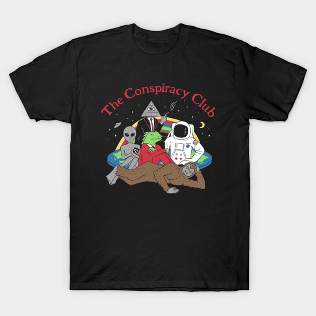 The Conspiracy Club T-Shirt by Grant_Shepley